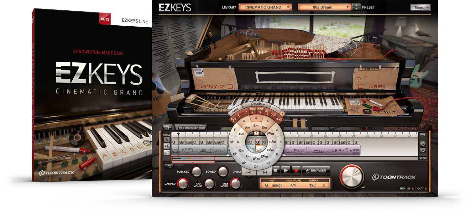 Toontrack EZkeys EKX  - Cinematic Grand